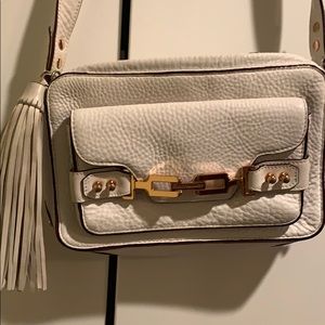 Rebecca minkoff white crossbody camera bag